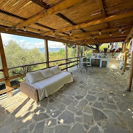 度假居 Idyllium Relais-exclusive Nature Retreat With Panoramic Pool And Breathtaking Sea Views